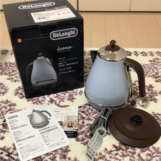 デロンギ(DeLonghi)のデロンギ アイコナヴィンデージ 電気ケトル(電気ケトル)