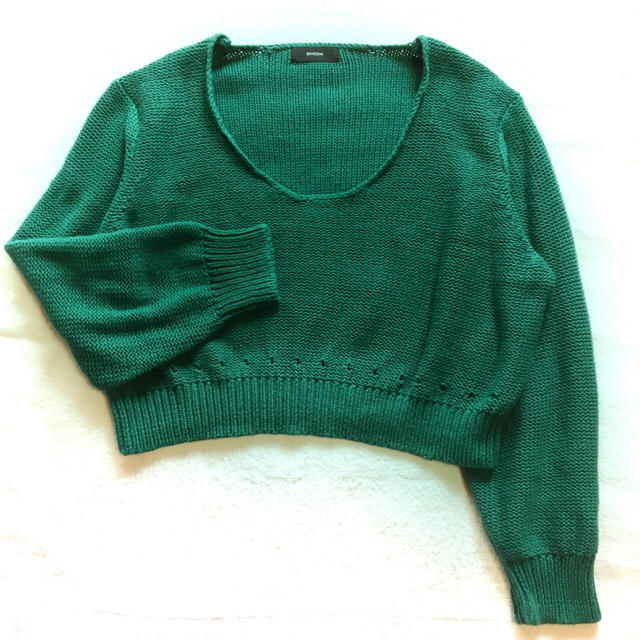 EMODA(エモダ)のEMODA エモダ ローゲージ ボリューム ショート knit ニット レディースのトップス(ニット/セーター)の商品写真