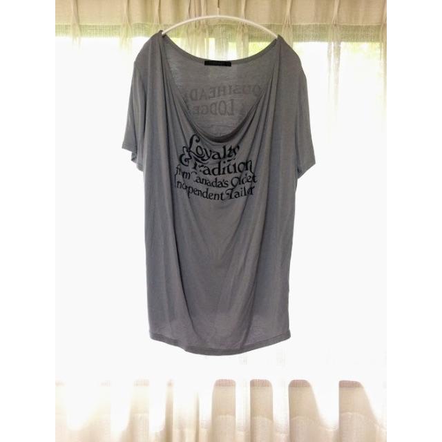 moussy(マウジー)のmoussy T-shirt グレー♡美品 レディースのトップス(Tシャツ(半袖/袖なし))の商品写真