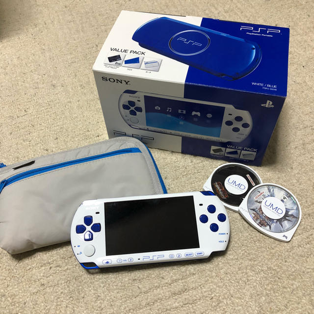 PSP3000ホワイトブルー