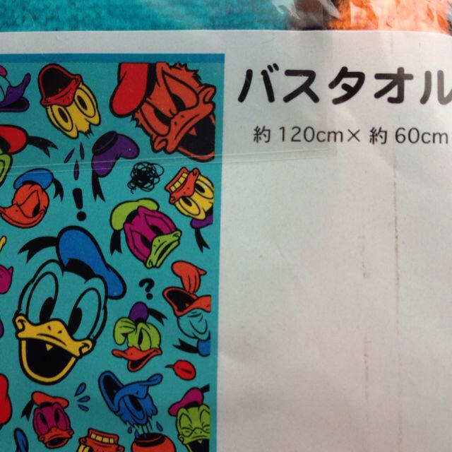 Disney(ディズニー)のドナルドバスタオル その他のその他(その他)の商品写真