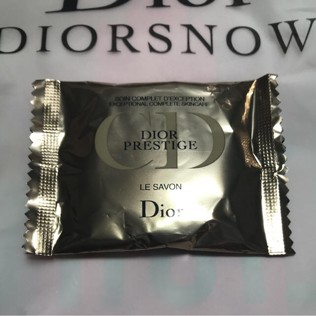 Christian Dior(クリスチャンディオール)のディオール 洗顔石けん プレステージ ル サヴォン 10g 新品未開封 コスメ/美容のスキンケア/基礎化粧品(洗顔料)の商品写真