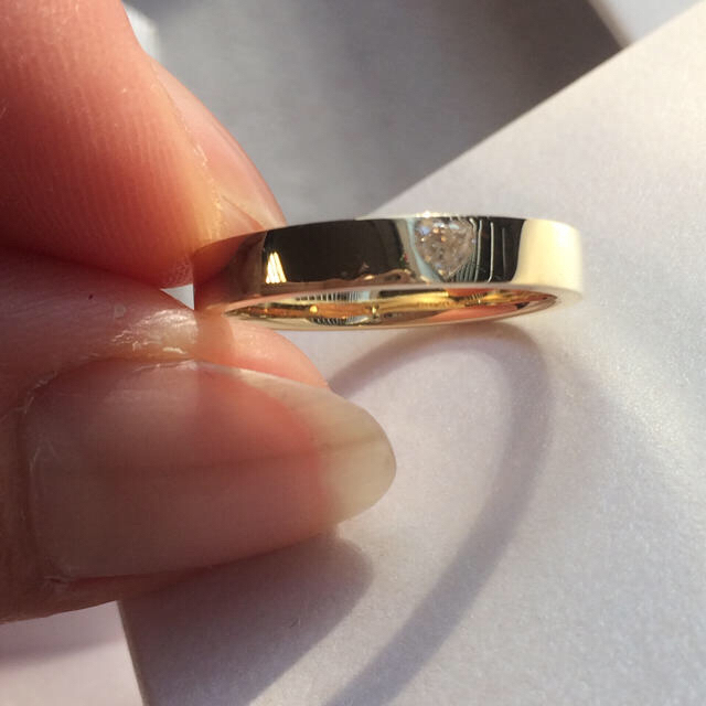 AHKAH(アーカー)の本日だけの価格！【新品】AHKAH♡定価11万♡18K♡ダイヤモンドリング レディースのアクセサリー(リング(指輪))の商品写真
