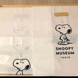 スヌーピー(SNOOPY)のスヌーピーミュージアム ショッパー４枚セット(ショップ袋)