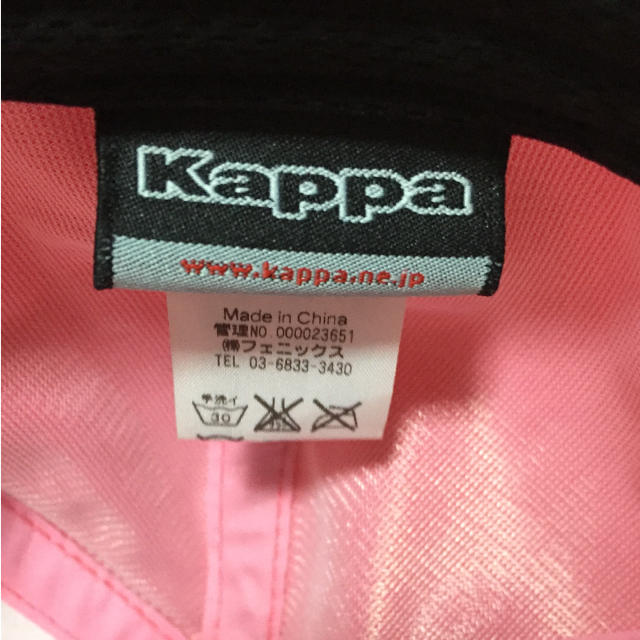 Kappa(カッパ)のkappa キャップ♡ゴルフ スポーツ/アウトドアのゴルフ(ウエア)の商品写真