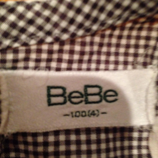 BeBe(ベベ)のワンピースチュニック BeBe 100 キッズ/ベビー/マタニティのキッズ服女の子用(90cm~)(ワンピース)の商品写真