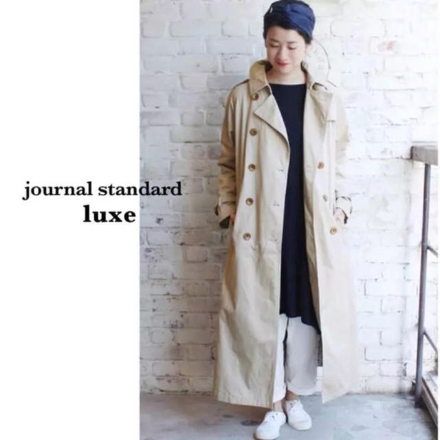 JOURNAL STANDARD(ジャーナルスタンダード)のうさこ様専用◟̆◞̆ ❁ジャーナルスタンダードラックスチノクロス トレンチコート レディースのジャケット/アウター(トレンチコート)の商品写真