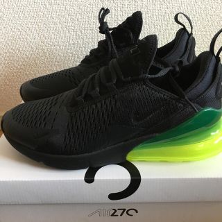 ナイキ(NIKE)のAIR MAX 270 ライムグリーン 28cm(スニーカー)