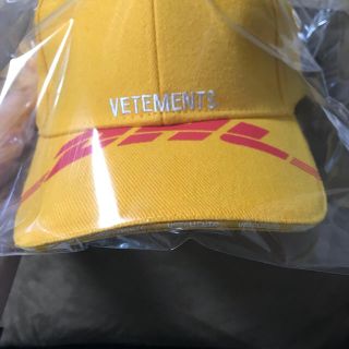 vetements DHL 正規品 レア cap キャップ