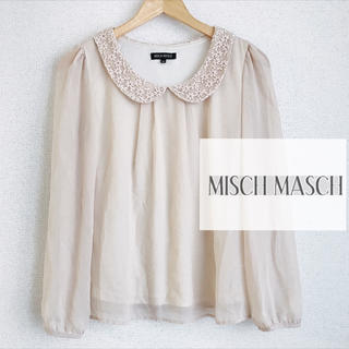 ミッシュマッシュ(MISCH MASCH)の〈イチゴさま〉MISCH MASCH 丸襟レースプルオーバーブラウス(シャツ/ブラウス(長袖/七分))