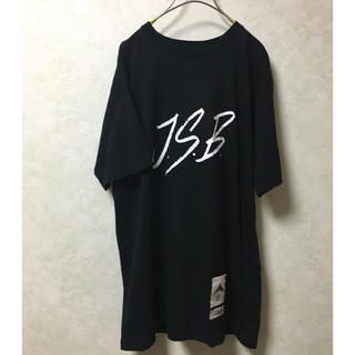 サンダイメジェイソウルブラザーズ(三代目 J Soul Brothers)の三代目 JSB　半袖　Tシャツ　L サイズ　黒(ミュージシャン)