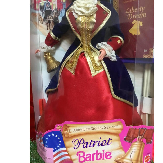アメリカ雑貨】超レア・1996年 バービー人形 パトリオット Barbieの