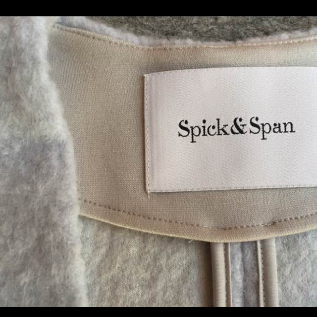 Spick & Span(スピックアンドスパン)のスピックスパン　ロングジレ　春色　ロングベスト　ZARA ウール　ジレ レディースのトップス(ベスト/ジレ)の商品写真