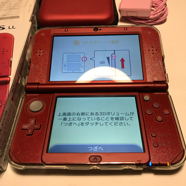 ニンテンドー3ds お値下げ ニンテンドー New 3ds Ll メタリックレッド ケース付きの通販 By Coconmysh S Shop ニンテンドー3dsならラクマ