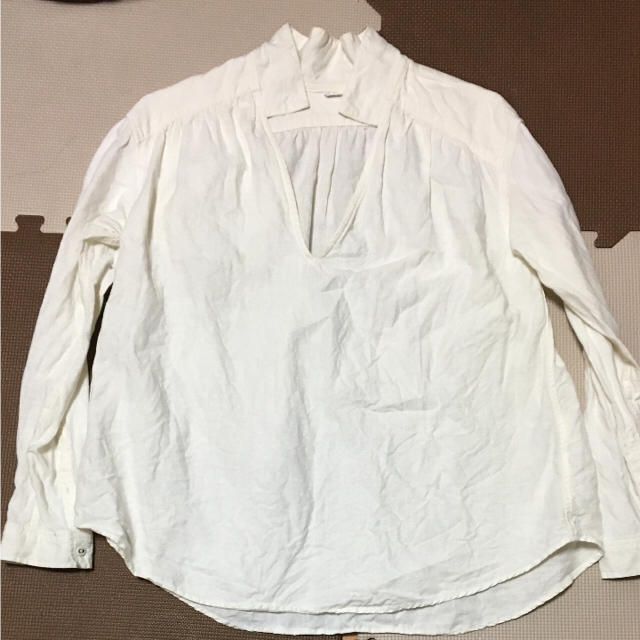 PAR ICI(パーリッシィ)のパーリッシ リネン シャツ レディースのトップス(シャツ/ブラウス(長袖/七分))の商品写真