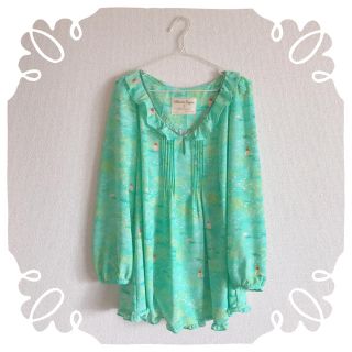 フランシュリッペ(franche lippee)のフランシュリッペ＊花かんむりチュニック＊パラビオン＊sm2＊ナチュラル＊古着(チュニック)