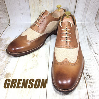 Grenson グレンソン ウィングチップ UK9H 28cm(ドレス/ビジネス)