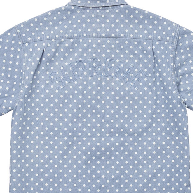 Supreme(シュプリーム)のsupreme 18s/s デニムシャツ メンズのトップス(Tシャツ/カットソー(半袖/袖なし))の商品写真
