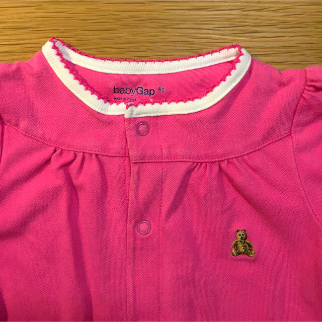 babyGAP(ベビーギャップ)のGAP 半袖カバーオール 60 キッズ/ベビー/マタニティのベビー服(~85cm)(カバーオール)の商品写真