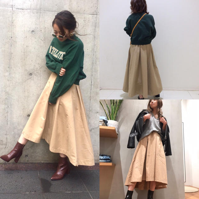 Ungrid(アングリッド)の新品Ungridボリュームフレアスカート♡ レディースのスカート(ロングスカート)の商品写真