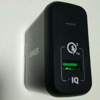 Quick Charge3.0 18W USB急速充電器(バッテリー/充電器)