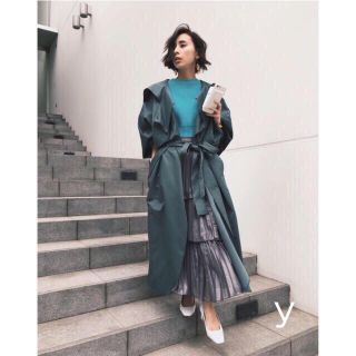 アメリヴィンテージ(Ameri VINTAGE)のDRASTIC DRAPE OVER COAT(スプリングコート)