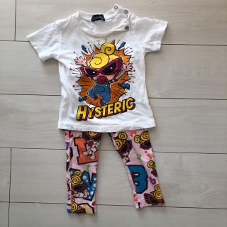 ヒステリックミニ(HYSTERIC MINI)のセット販売 ヒスミニ Tシャツ スパッツ(Ｔシャツ)