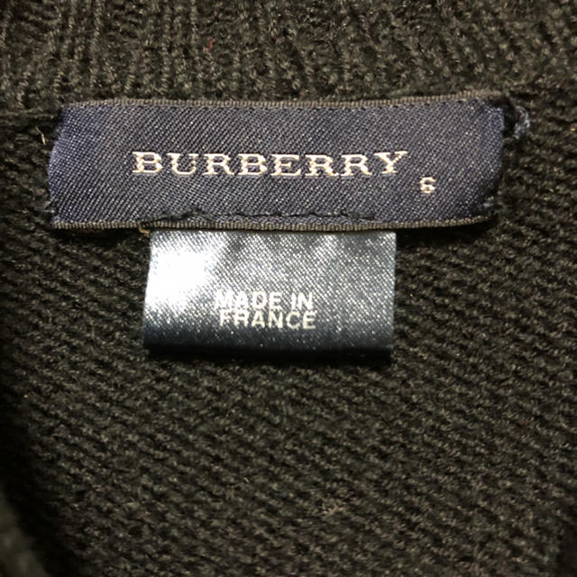 BURBERRY(バーバリー)のちゃんみ様専用バーバリー ジップアップニット メンズのトップス(ニット/セーター)の商品写真