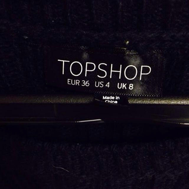 TOPSHOP(トップショップ)のTOPSHOP ニットワンピ レディースのワンピース(ひざ丈ワンピース)の商品写真