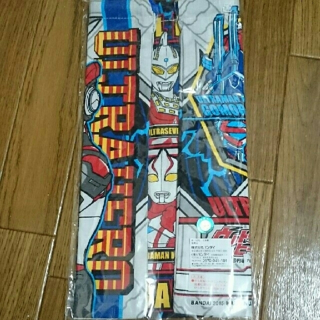 BANDAI(バンダイ)の【新品】ウルトラマン 巾着 キッズ/ベビー/マタニティのこども用バッグ(体操着入れ)の商品写真