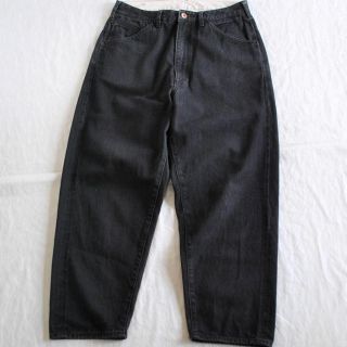 アクネ(ACNE)のbukht ビッグデニム 黒 サイズS （取り置き中）(デニム/ジーンズ)