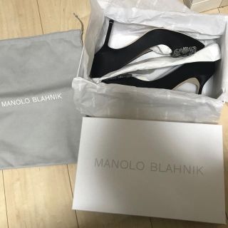 マノロブラニク(MANOLO BLAHNIK)のマノロブラニク❤️ハンギシ 39(ハイヒール/パンプス)