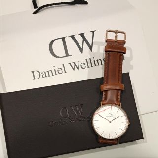 ダニエルウェリントン(Daniel Wellington)のダニエルウェリントン  0507dw  新品未使用  ローズゴールド  紙袋付き(腕時計)