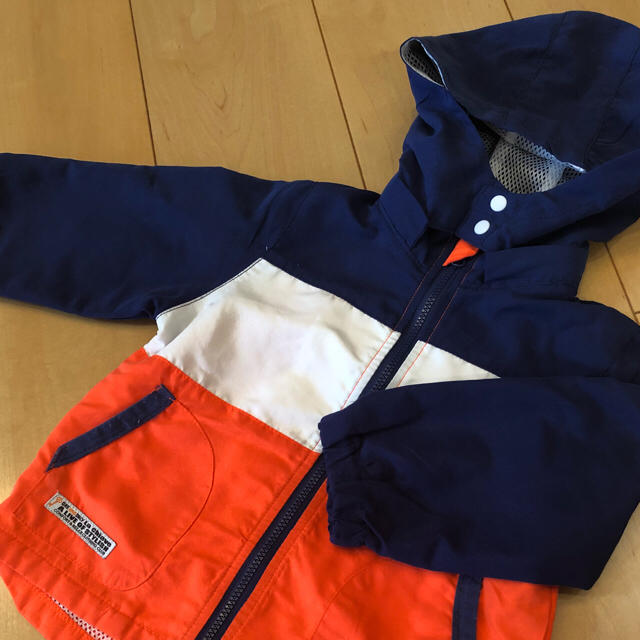 キムラタン(キムラタン)の美品  La chiave  キッズ ウインドブレーカー 80サイズ キッズ/ベビー/マタニティのベビー服(~85cm)(ジャケット/コート)の商品写真