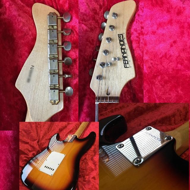 フェルナンデス FERNANDES LE-1Z ストラトタイプ サンバースト フェルナンデス FERNANDES LE-1Z ストラトタイプ サンバースト