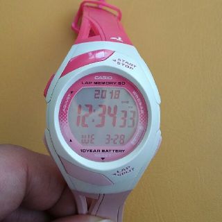 カシオ(CASIO)のCASIOスポーツウォッチ　稼働品(腕時計)