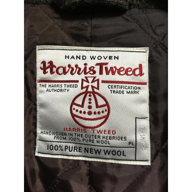 Harris チェスターコート XLの通販 by AJs shop｜ハリスツイードならラクマ Tweed - ハリスツィード 得価通販