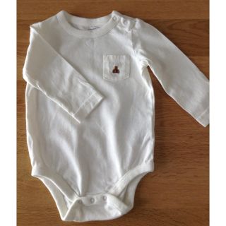 ベビーギャップ(babyGAP)の【babyGAP】長袖ロンパース6-12month(ロンパース)