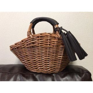 シマムラ(しまむら)のしまむら即完売♡かごバッグ(かごバッグ/ストローバッグ)