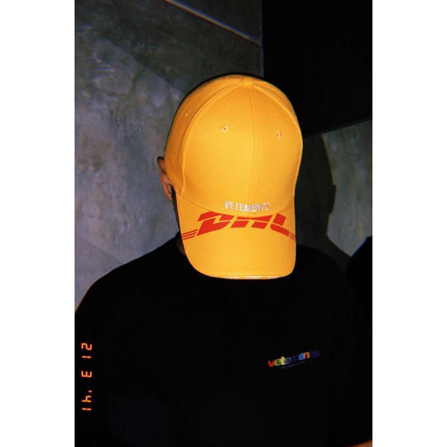 vetements DHL 正規品 レア cap キャップ