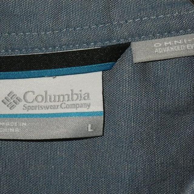 Columbia(コロンビア)の506コロンビア★OMNI-WICK★半袖シャツ★L★アウトドア メンズのトップス(シャツ)の商品写真