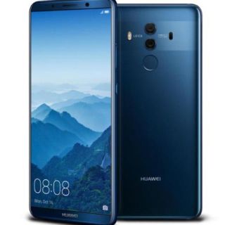 アンドロイド(ANDROID)の新品 未開封 HUAWEI Mate10 pro Midnight Bule(スマートフォン本体)