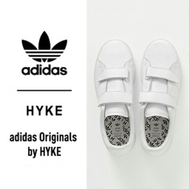 新品）addidas ×HYKE  ベルクロスニーカー 23〜23.5