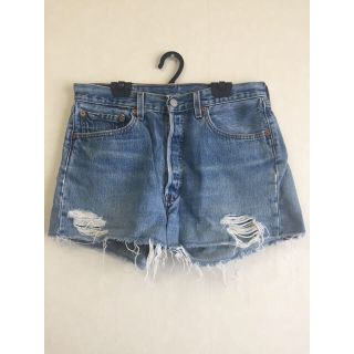 リーバイス(Levi's)の古着 デニムショートパンツ(ショートパンツ)