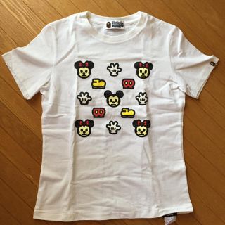 アベイシングエイプ(A BATHING APE)のA bathing ape ミッキーコラボTシャツ(Tシャツ(半袖/袖なし))