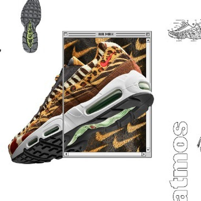 Nike atmos air max 95 DLX animal27.5cm | www.jarussi.com.br