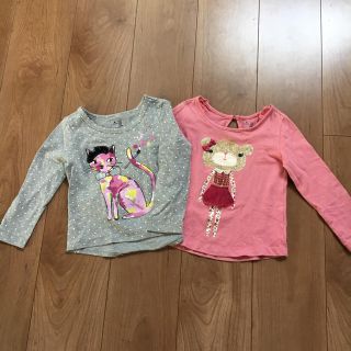 ギャップ(GAP)のGAP baby ♡ロンT二枚セット 95♡ (Tシャツ/カットソー)