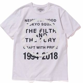 ネイバーフッド(NEIGHBORHOOD)の白 M NEIGHBORHOOD fragment design tee(Tシャツ/カットソー(半袖/袖なし))
