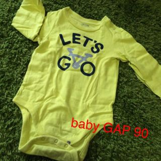 ベビーギャップ(babyGAP)のbaby GAP ロンパース90 yel(ロンパース)