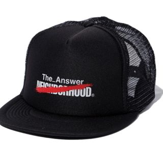 ネイバーフッド(NEIGHBORHOOD)の黒 NEIGHBORHOOD THE ANSER CAP 帽子(キャップ)